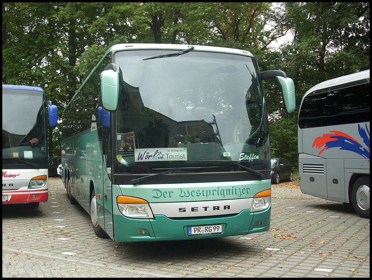Setra 416 GT-HD von Der Westprignitzer aus Deutschland bei der Festung K�nigsstein.