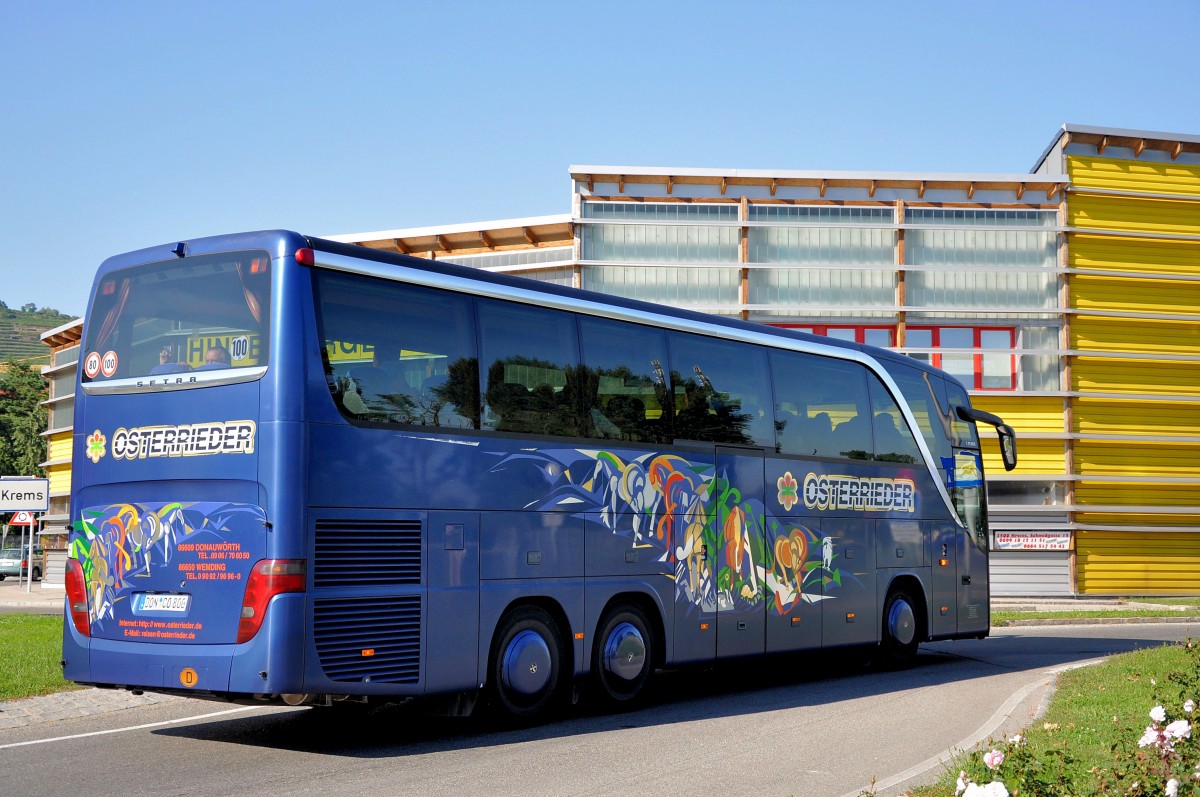 Setra 416 GT-HD von OSTERRIEDER / BRD im September 2013 in Krems unterwegs.