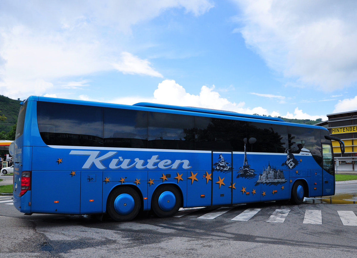 Setra 416 GT-HD von Paul K�RTEN Reisen aus der BRD in Krems gesehen.