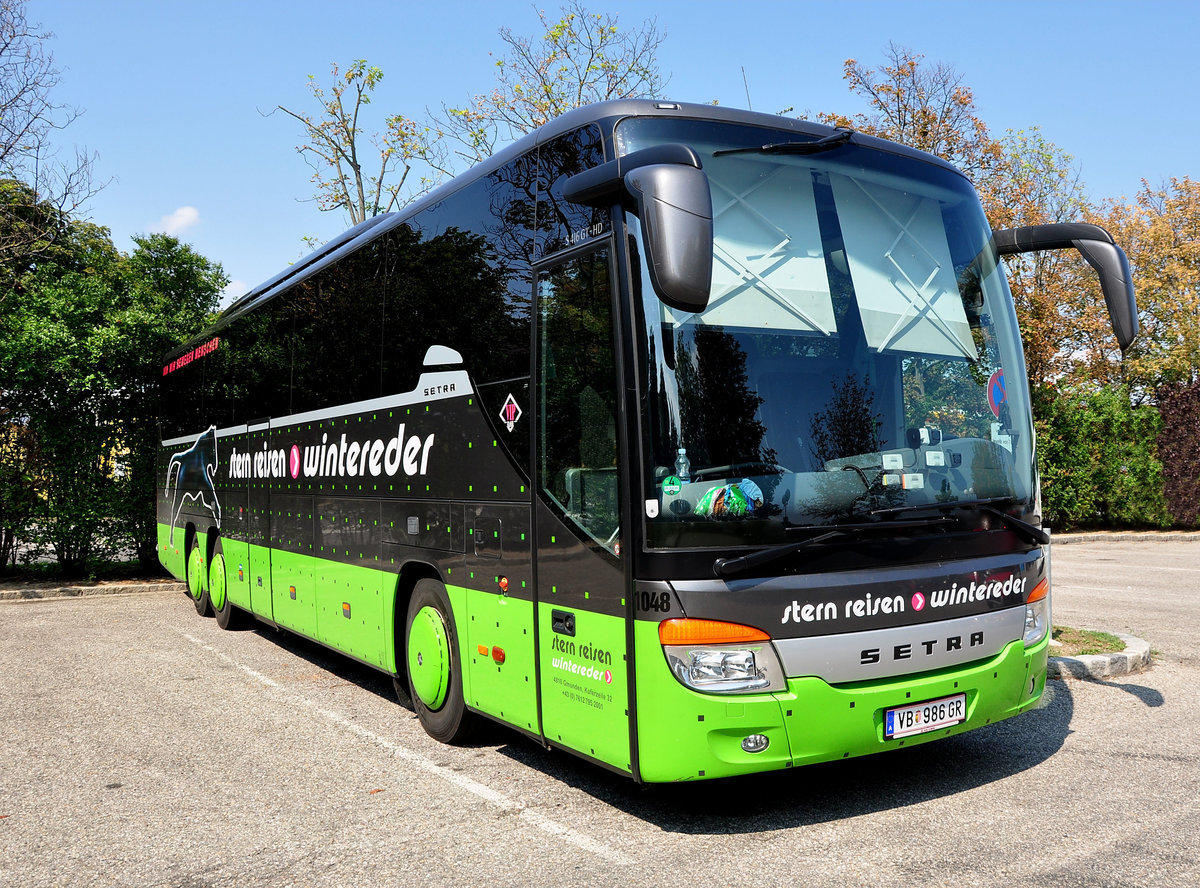 Setra 416 GT-HD von Stern Reisen Wintereder aus �sterreich in Krems.