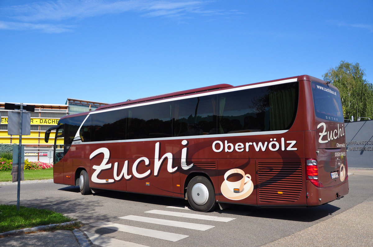 Setra 416 GT-HD von Zuchi Reisen aus �sterreich in Krems gesehen.