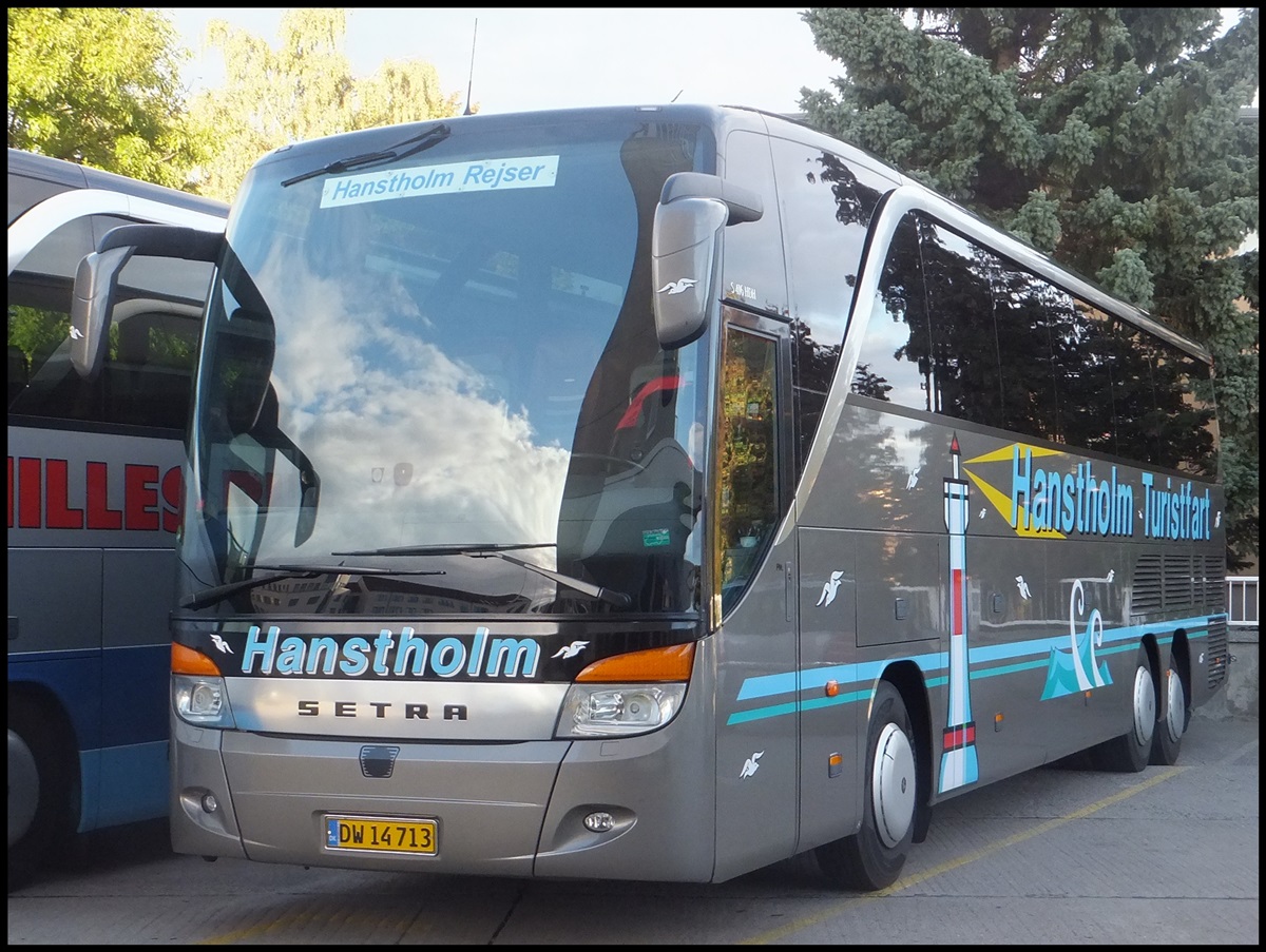 Setra 416 HDH von Hanstholm aus D�nemark in Sassnitz.