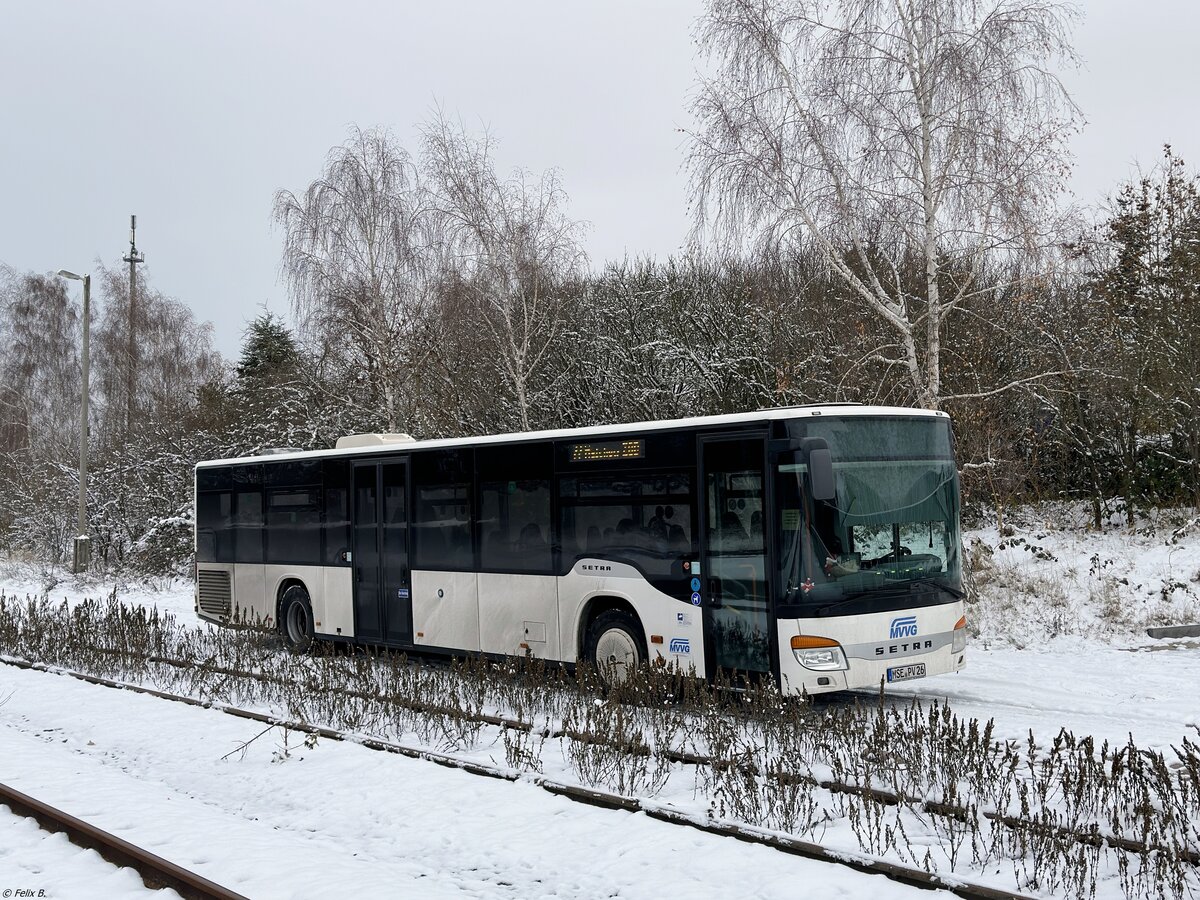 Setra 416 NF der MVVG in Plau am See. 