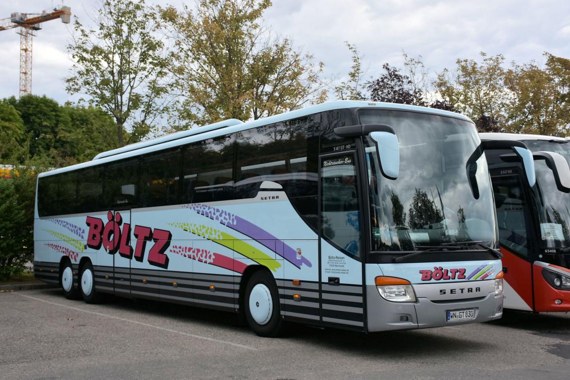 Setra 417 GT- HD von B�ltz Reisen aus der BRD 07/2017 in Krems.