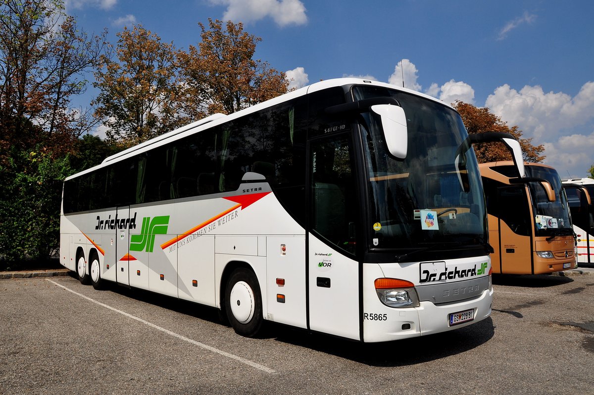 Setra 417 GT-HD von Dr. Richard aus �sterreich in Krems gesehen.