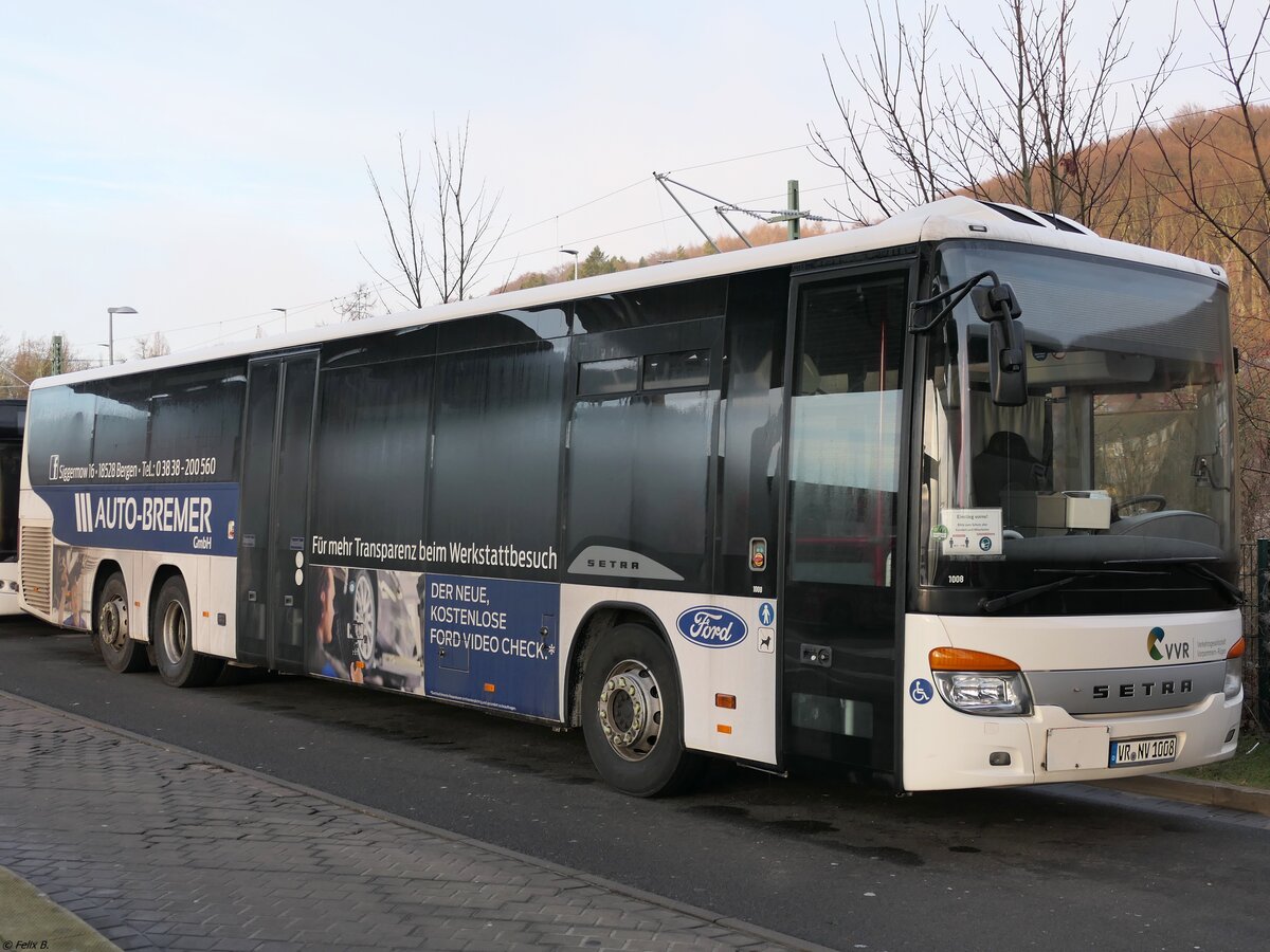 Setra 418 LE Business der VVR in Sassnitz.