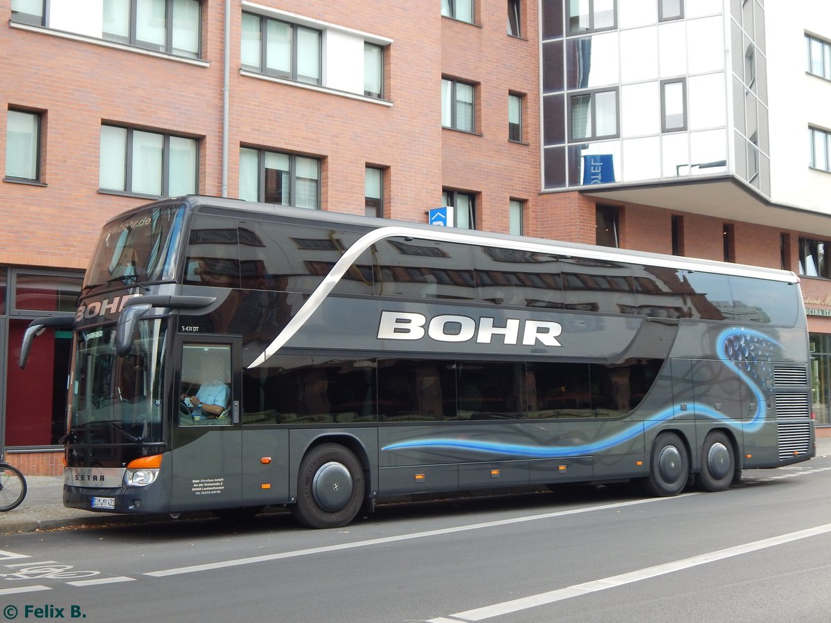 Setra 431 DT von Bohr aus Deutschland in Berlin.