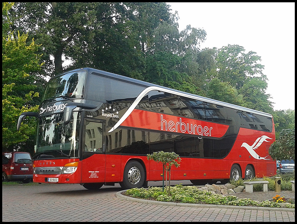 Setra 431 DT von Herburger aus �sterreich in Bergen.