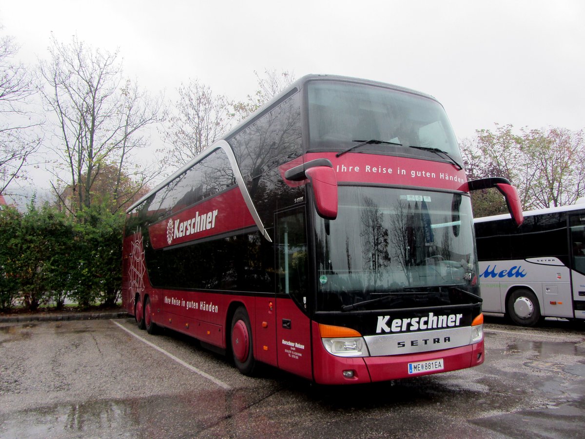 Setra 431 DT von Kerschner Reisen aus Nieder�sterreich in Krems.