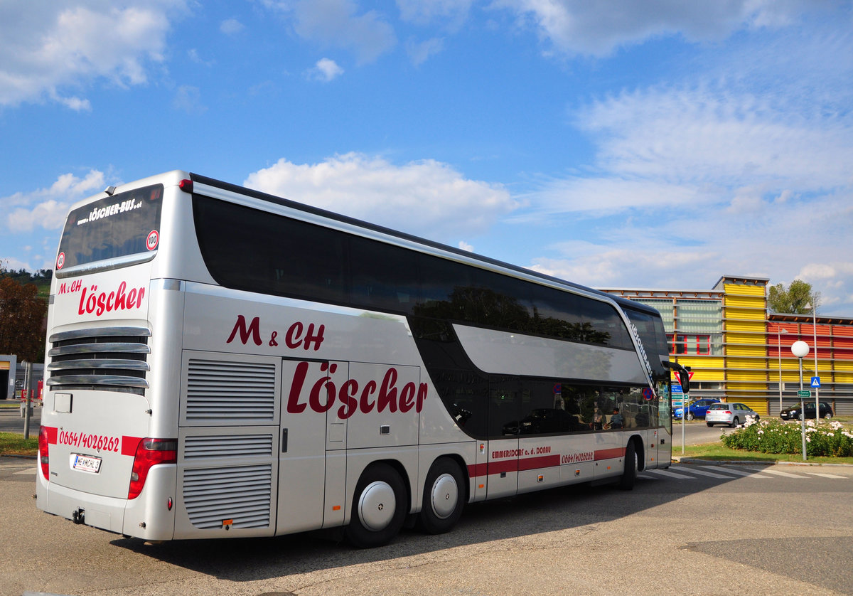 Setra 431 DT von L�scher Reisen aus �sterreich in Krems.