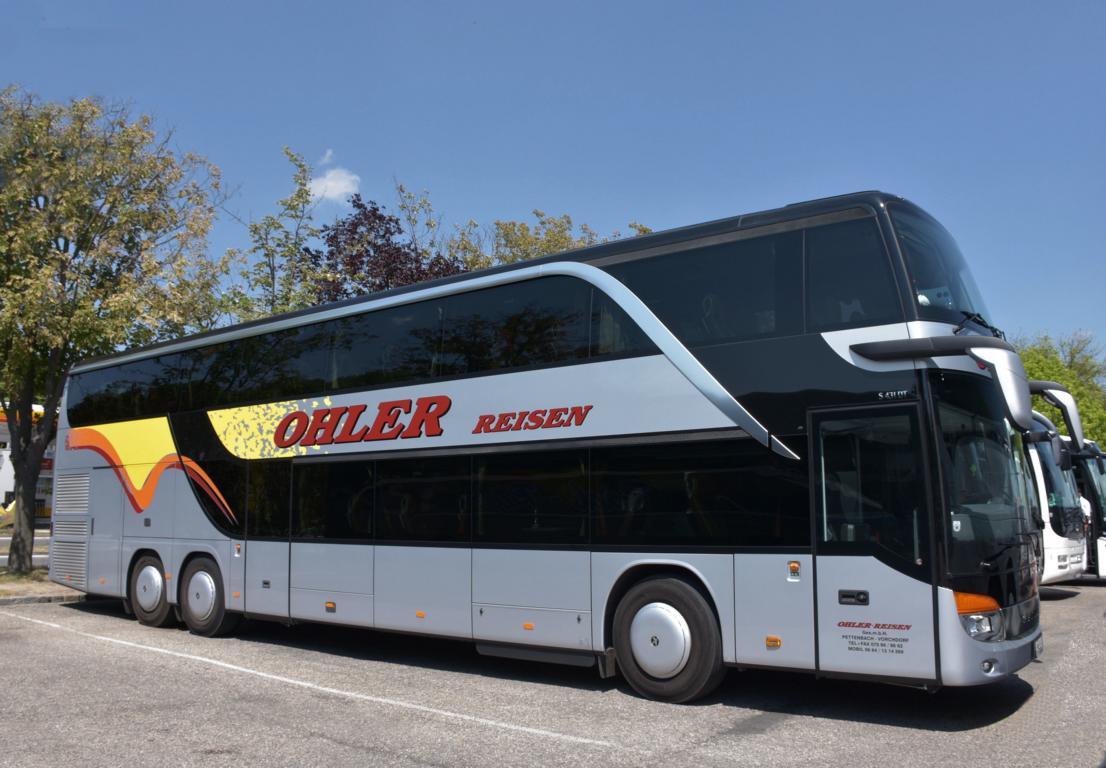 Setra 431 DT von OHLER Reisen aus �sterreich 06/2017 in Krems.