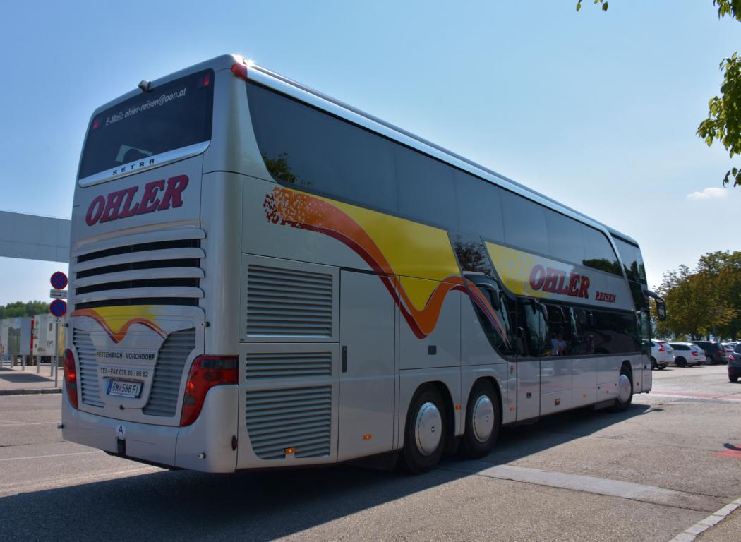Setra 431 DT von OHLER Reisen aus �sterreich 06/2017 in Krems.