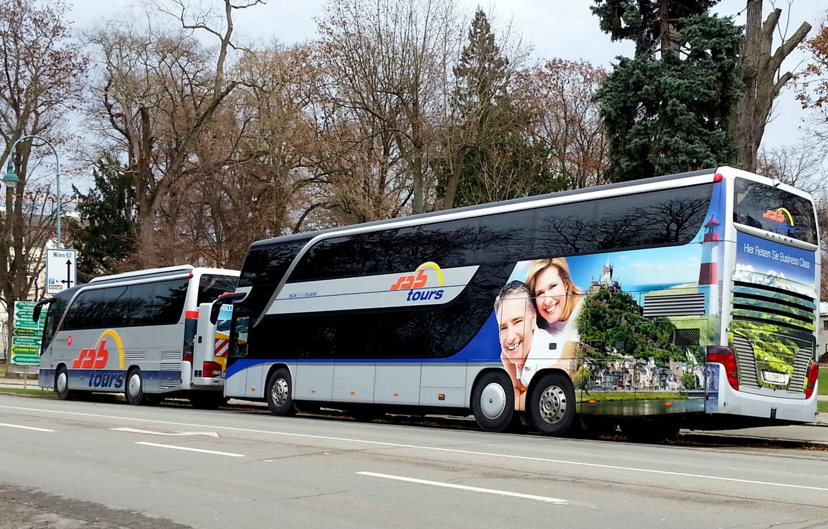 Setra 431 DT von SAB Tours aus �sterreich in Krems.