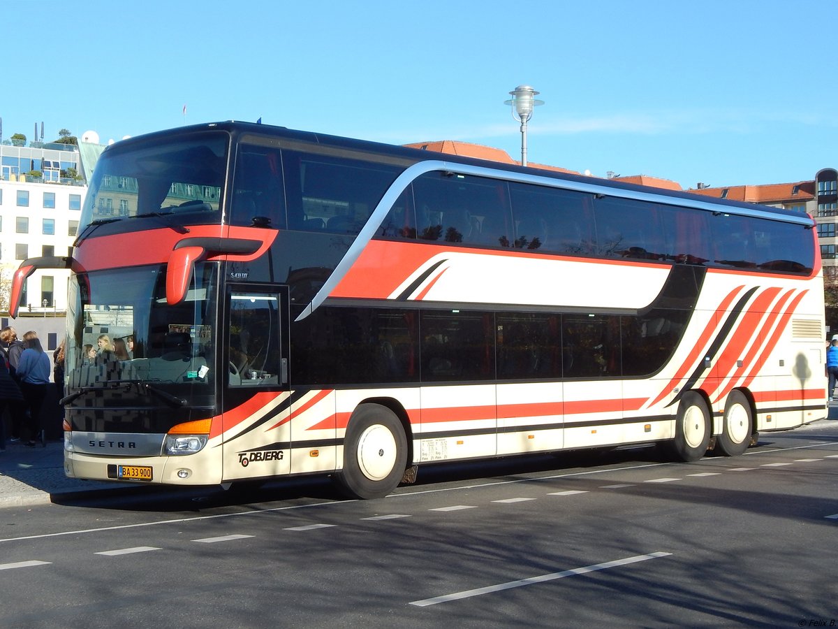 Setra 431 DT von Todbjerg Busser aus Dänemark in Berlin.