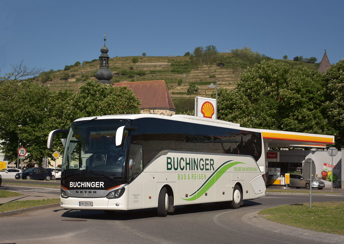 Setra 515 HD von Buchinger Reisen aus sterreich im Mai 2018 in Krems.