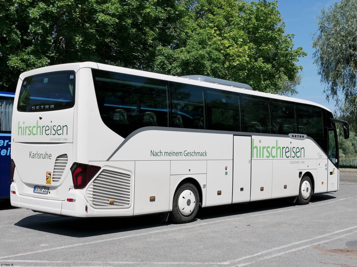 Setra 515 HD von Hirsch Reisen aus Deutschland in Stralsund.