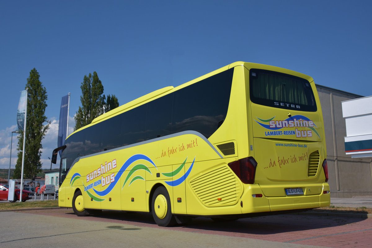 Setra 515 HD von Lambert Reisen aus der BRD 2017 in Krems.