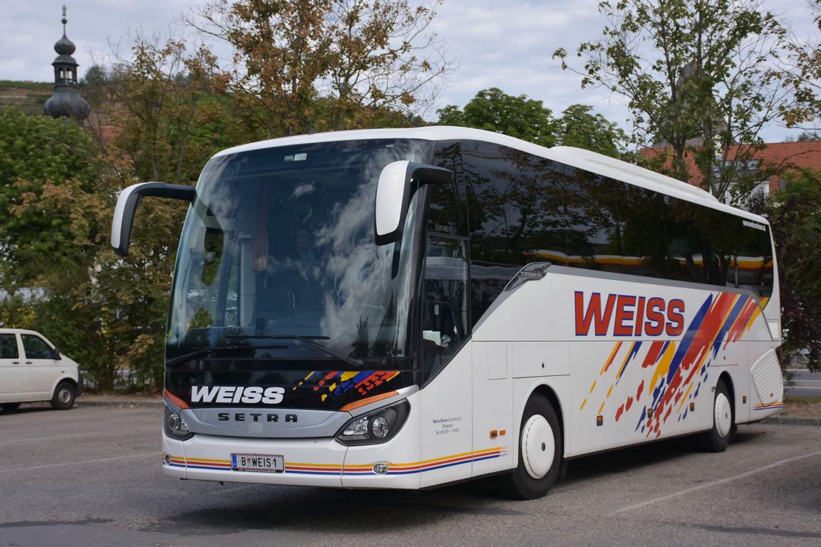 Setra 515 HD von Weiss Reisen aus �sterreich 07/2017 in Krems.