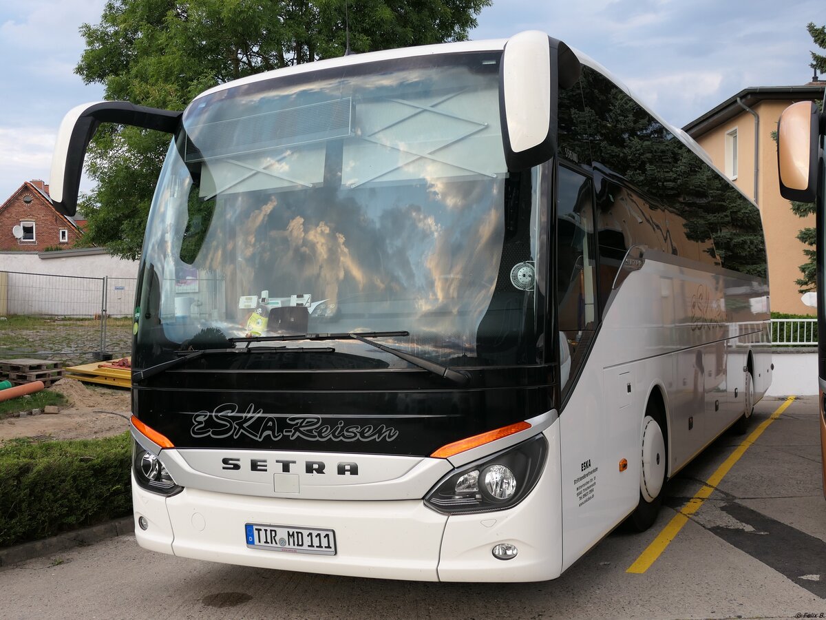 Setra 515 MD von Eska-Reisen aus Deutschland in Sassnitz.