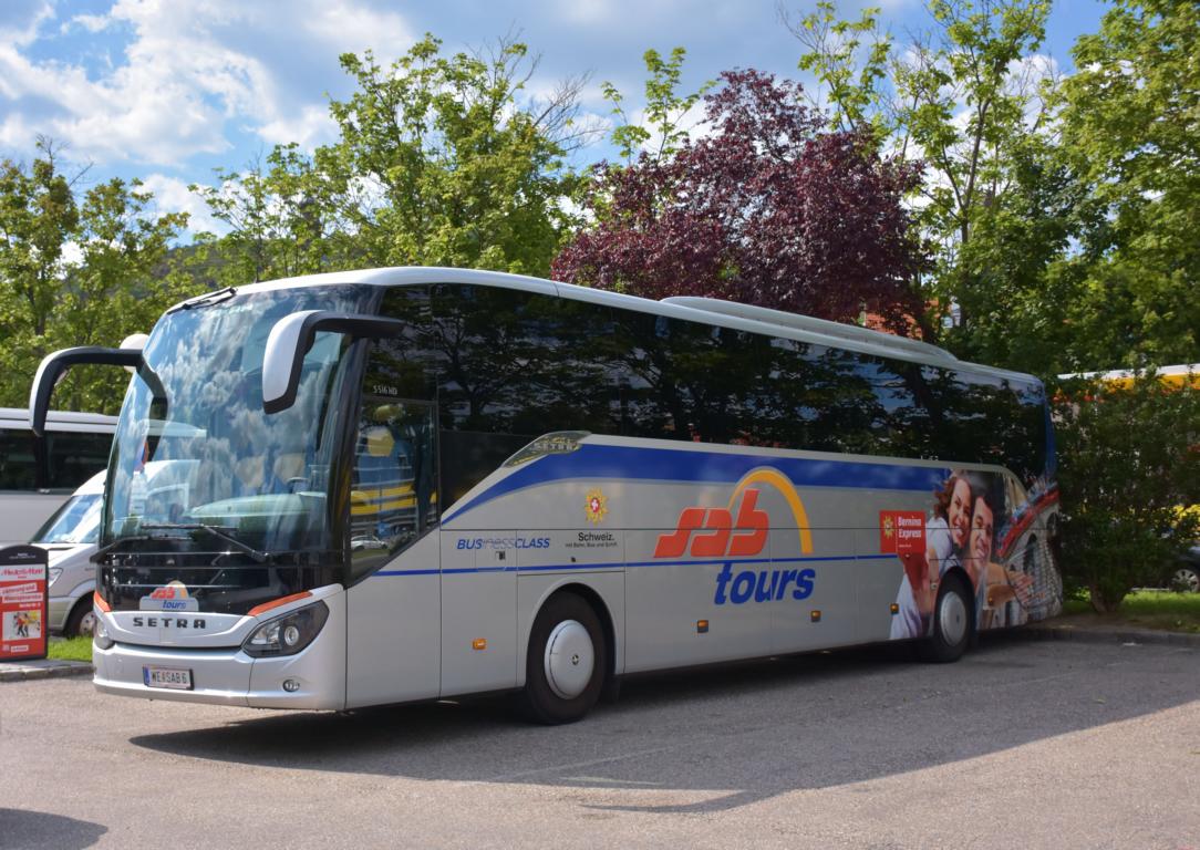 Setra 516 HD von SAB Tours aus �sterreich in Krems.