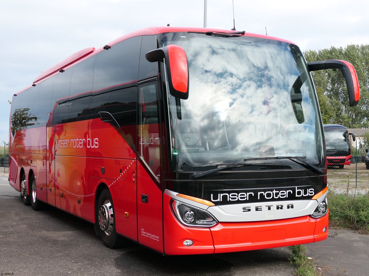 Setra 516 HD von URB aus Deutschland in Ueckermünde.