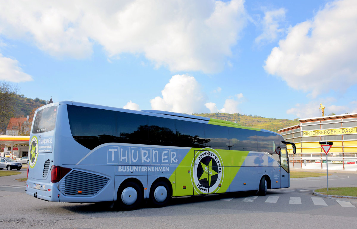 Setra 517 HD vom Busunternehmen Thurner aus �sterreich in Krems.