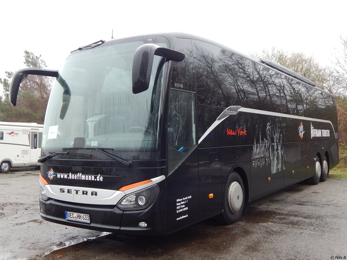 Setra 517 HD von Höffmann Touristik aus Deutschland in Binz. 