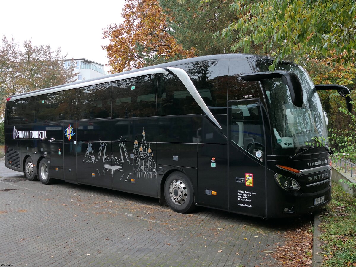 Setra 517 HD von Höffmann Touristik aus Deutschland in Binz. 