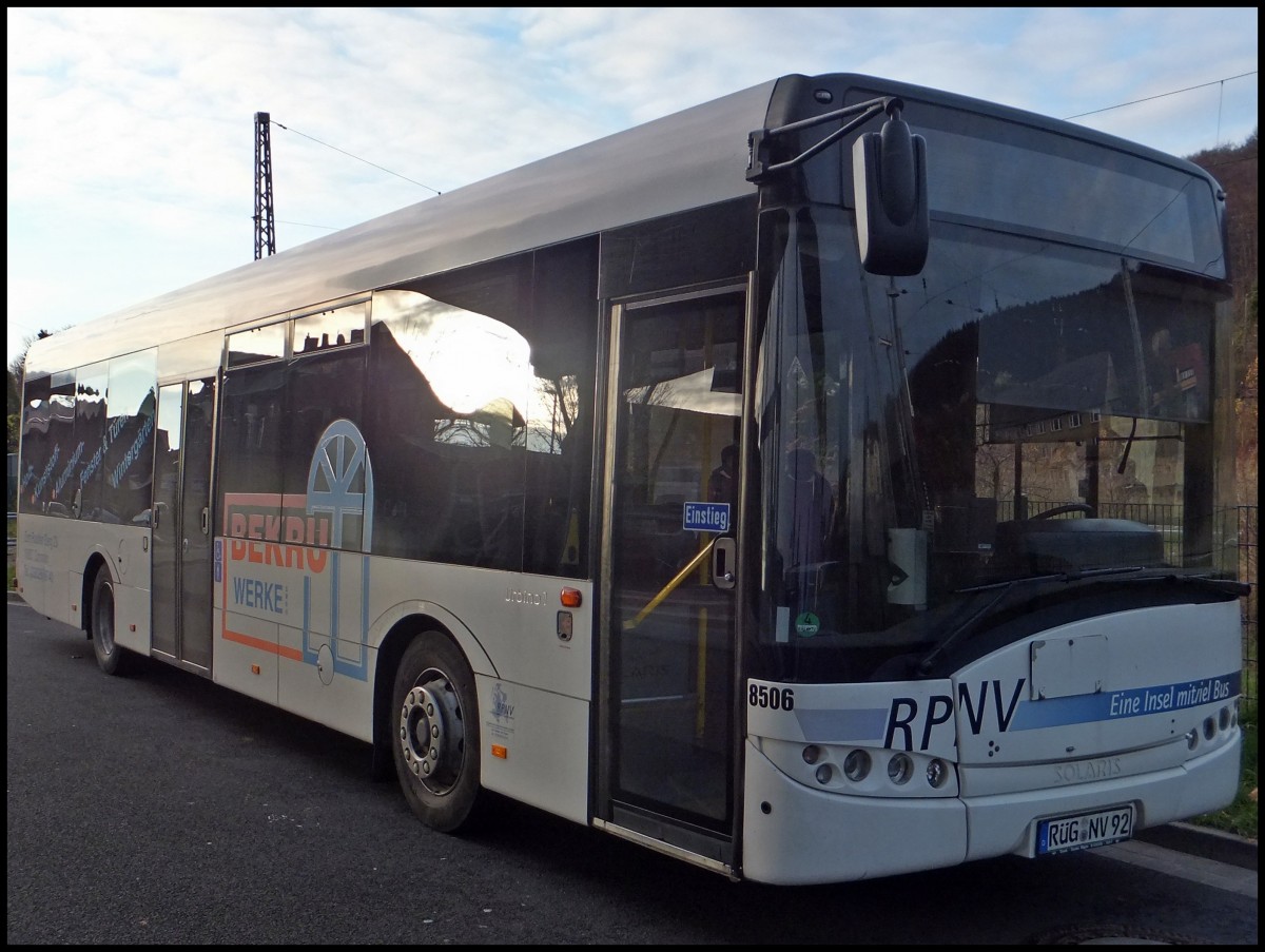 Solaris Urbino 12 der RPNV in Sassnitz.