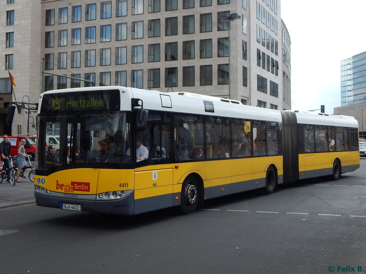 Solaris Urbino 18 der BVG in Berlin.