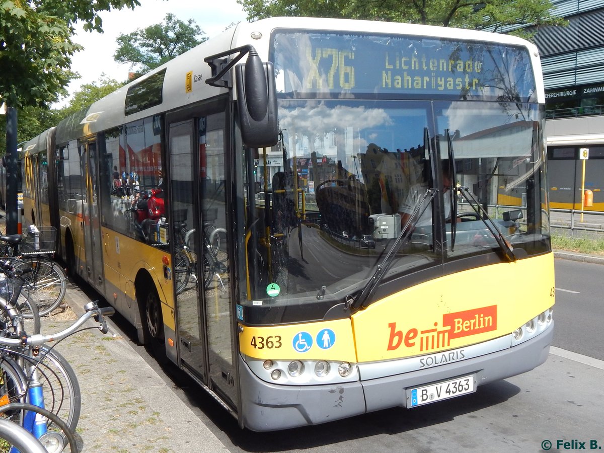 Solaris Urbino 18 der BVG in Berlin.