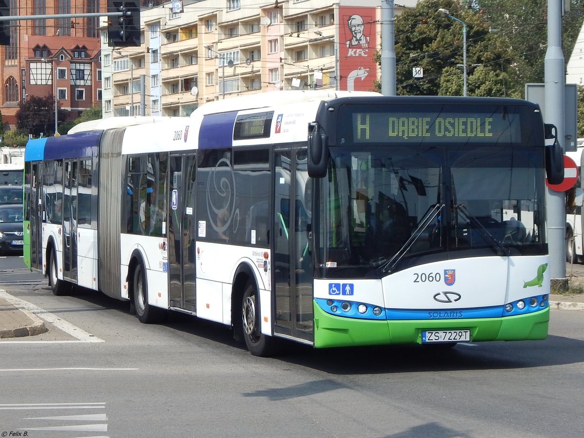 Solaris Urbino 18 der SPAD in Stettin.