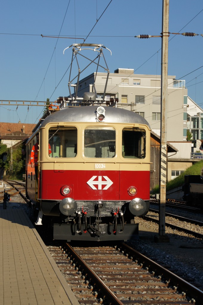 Sonderfahrt der Re 4/4 I 10034 ins Val des Travers 2011