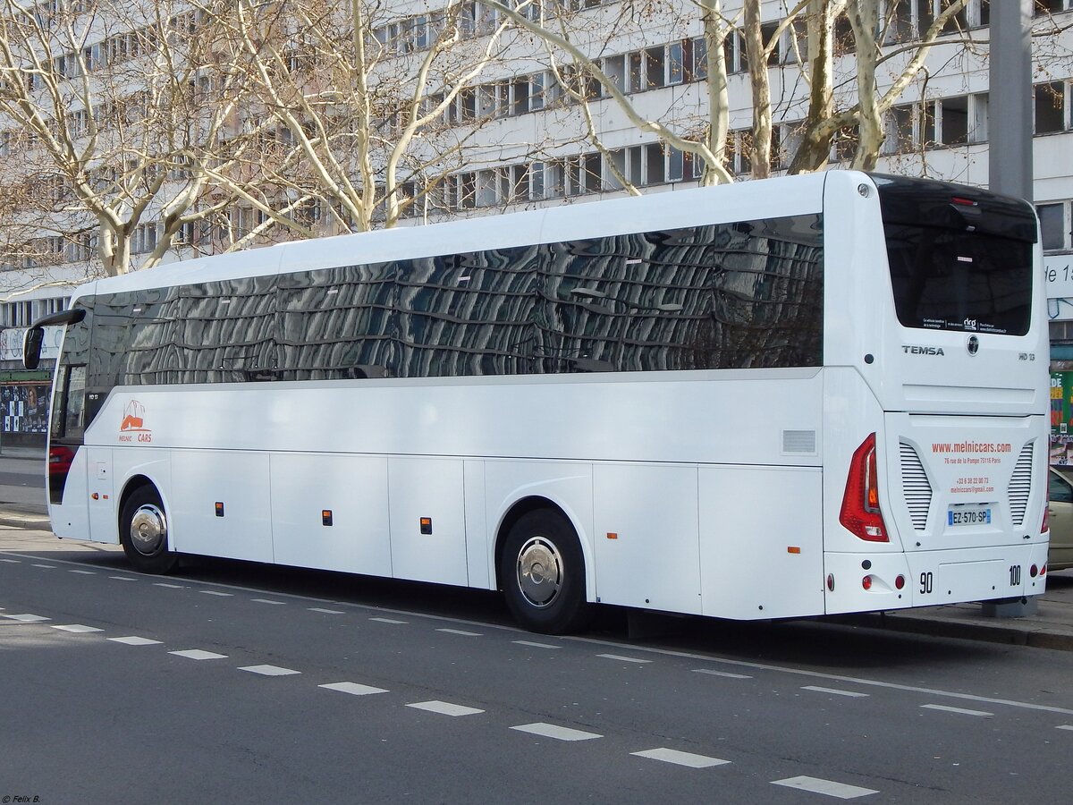 Temsa HD13 von Melnic Cars aus Frankreich in Berlin.