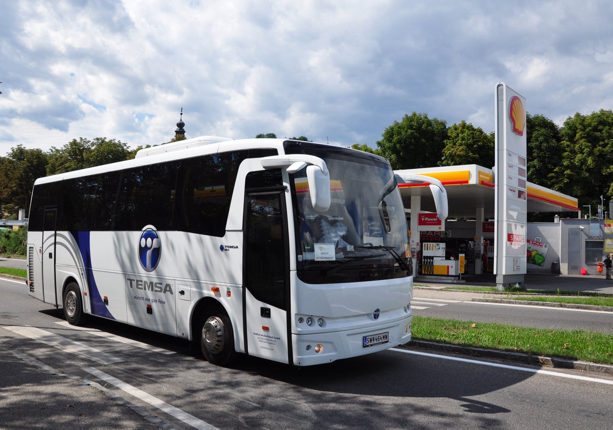 Temsa MD9 von Temsa Deutschland in Krems gesehen.