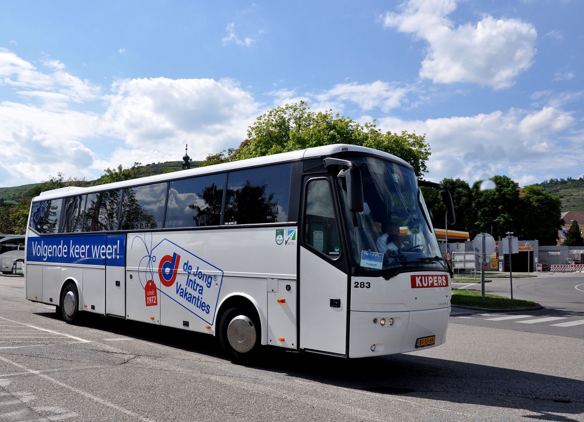 VDL Bova von Kupers Reisen aus den Nl im Juni 2015 in Krems gesehen.