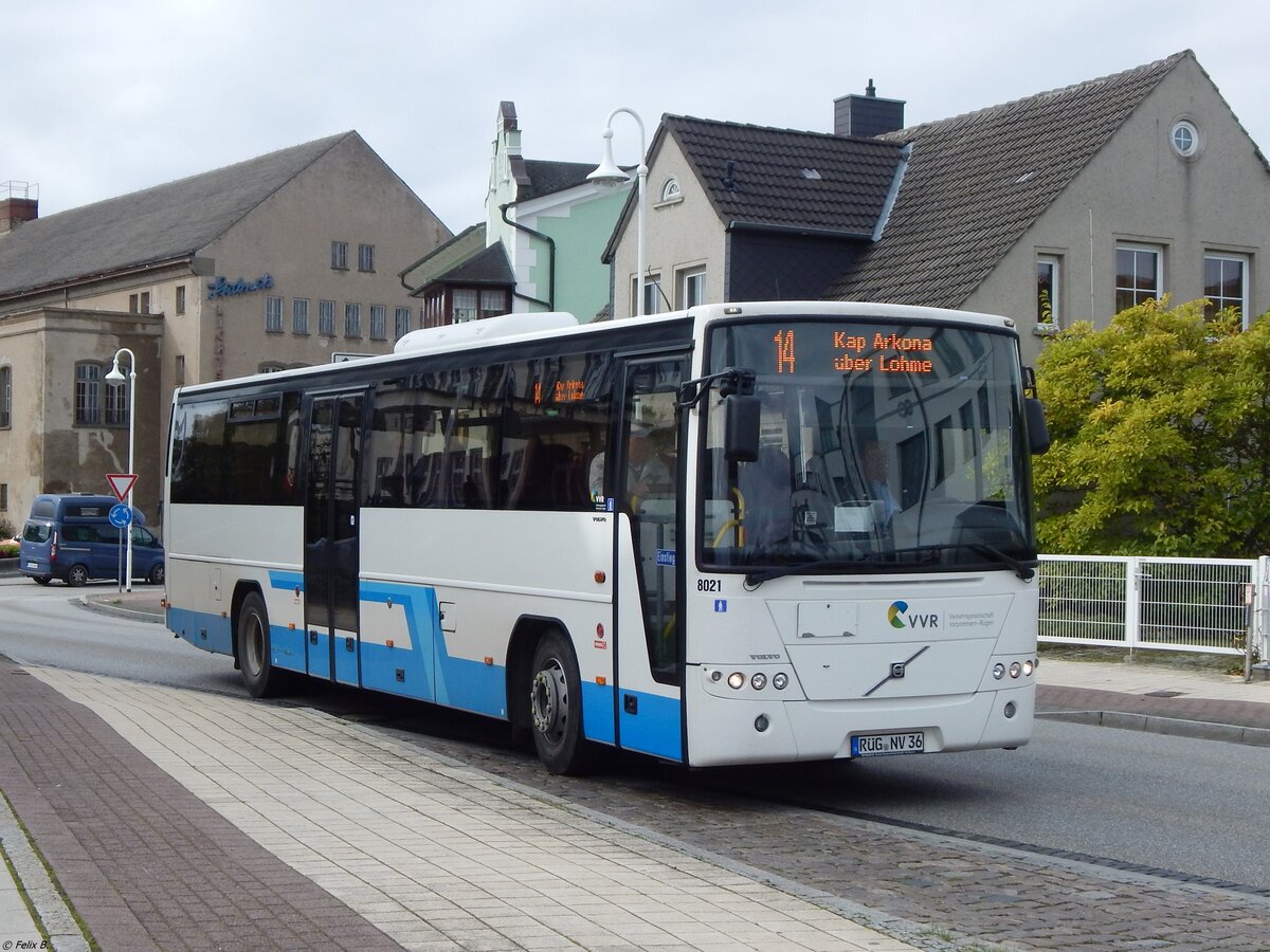 Volvo 8700 der VVR in Sassnitz.