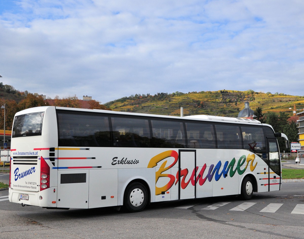 Volvo 9700 von Brunner / �sterreich im Herbst 2013 in Krems.