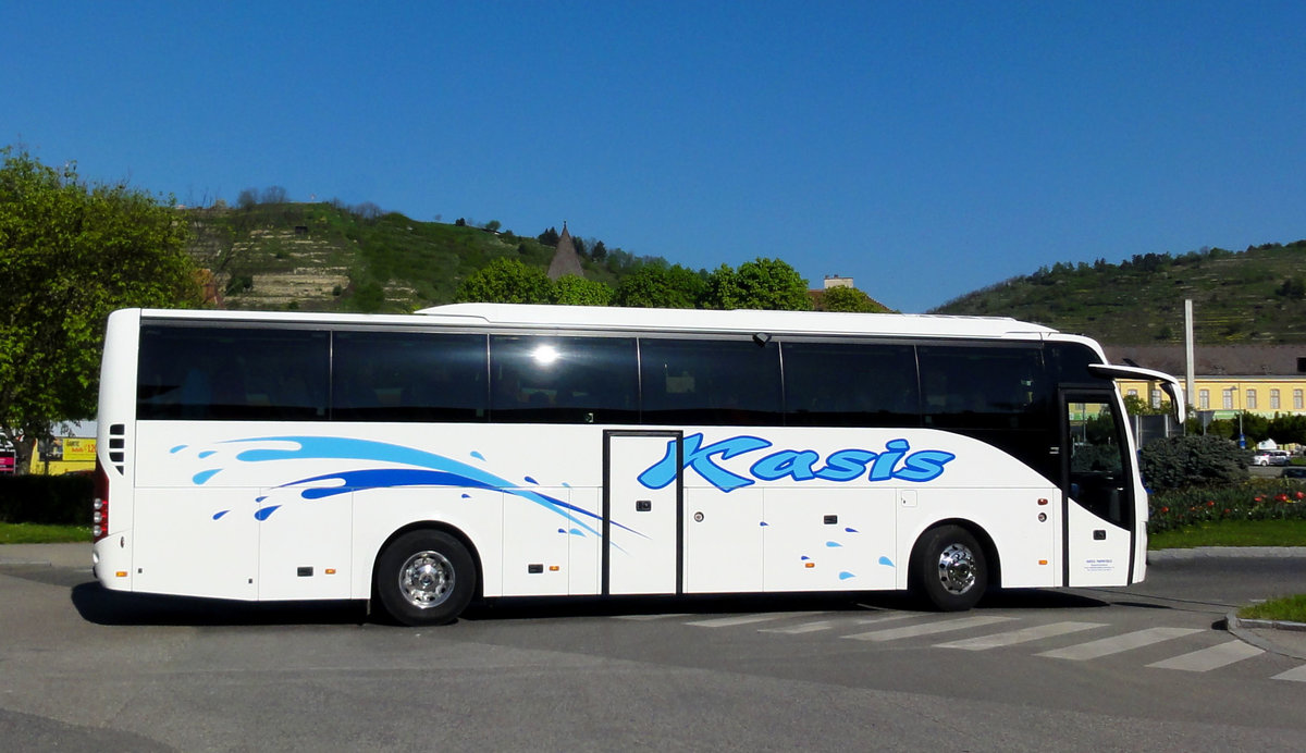 Volvo 9700 von Kasis Reisen aus �sterreich in Krems gesehen.