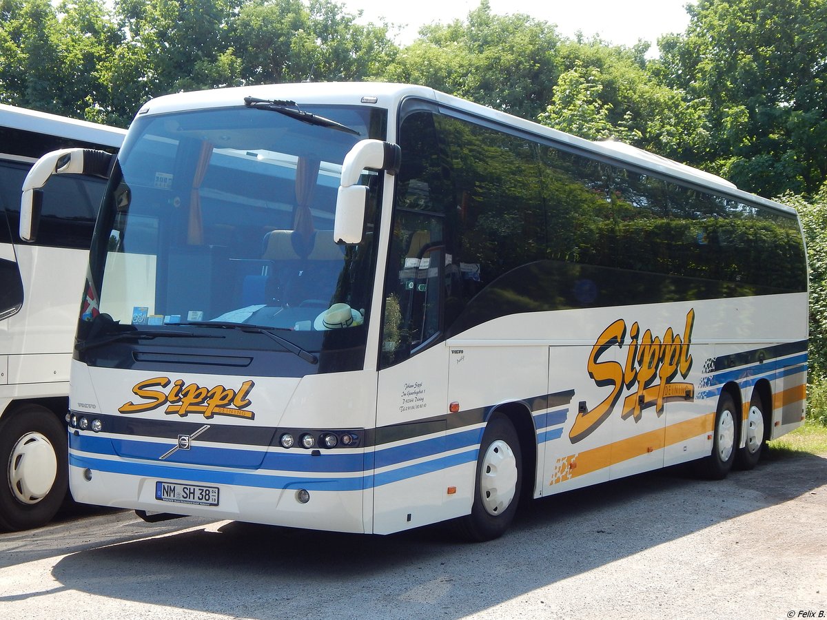Volvo 9700 von Sippl aus Deutschland in Binz.