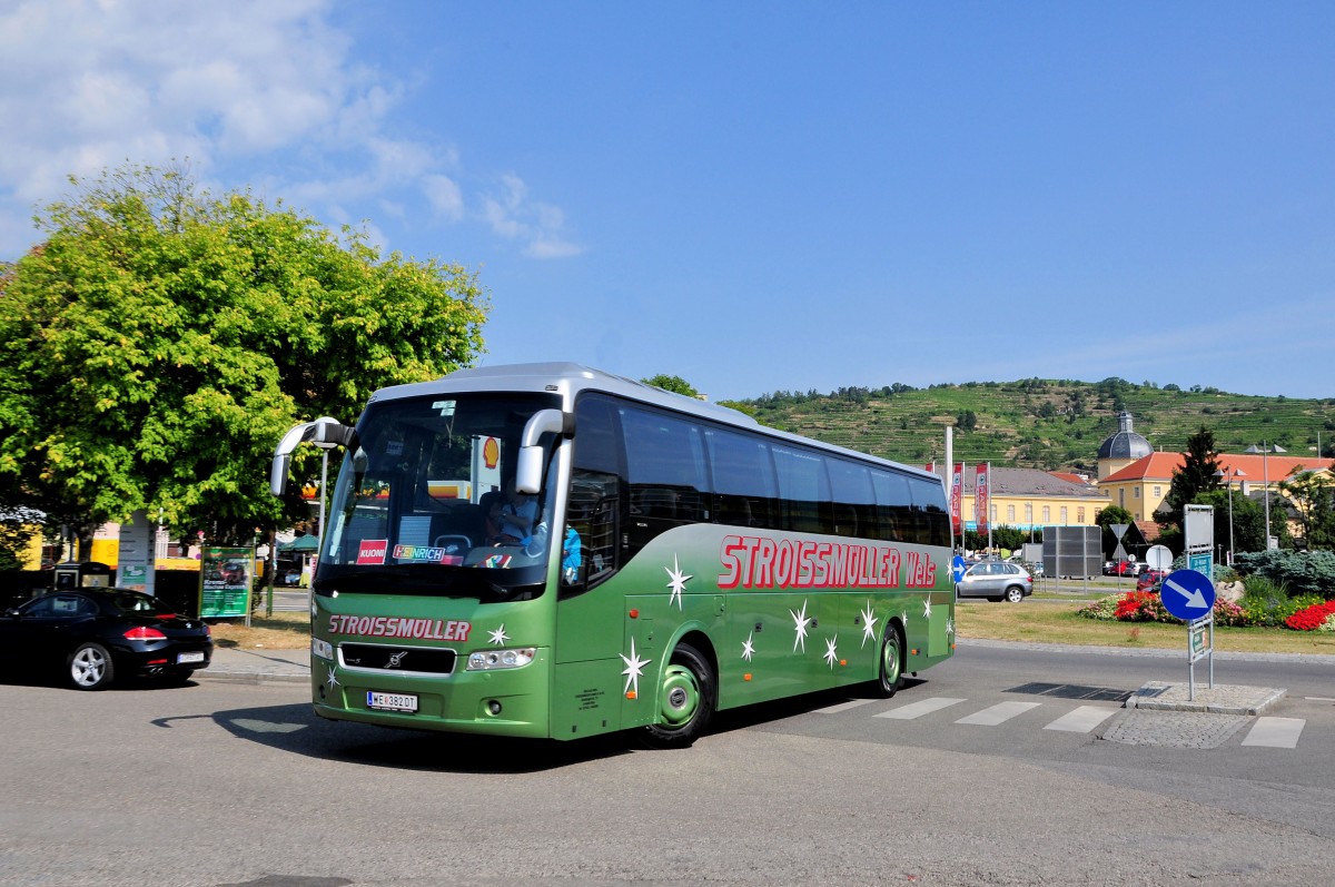 Volvo 9700 von Stroissm�ller Reisen aus Ober�sterreich in Krems.