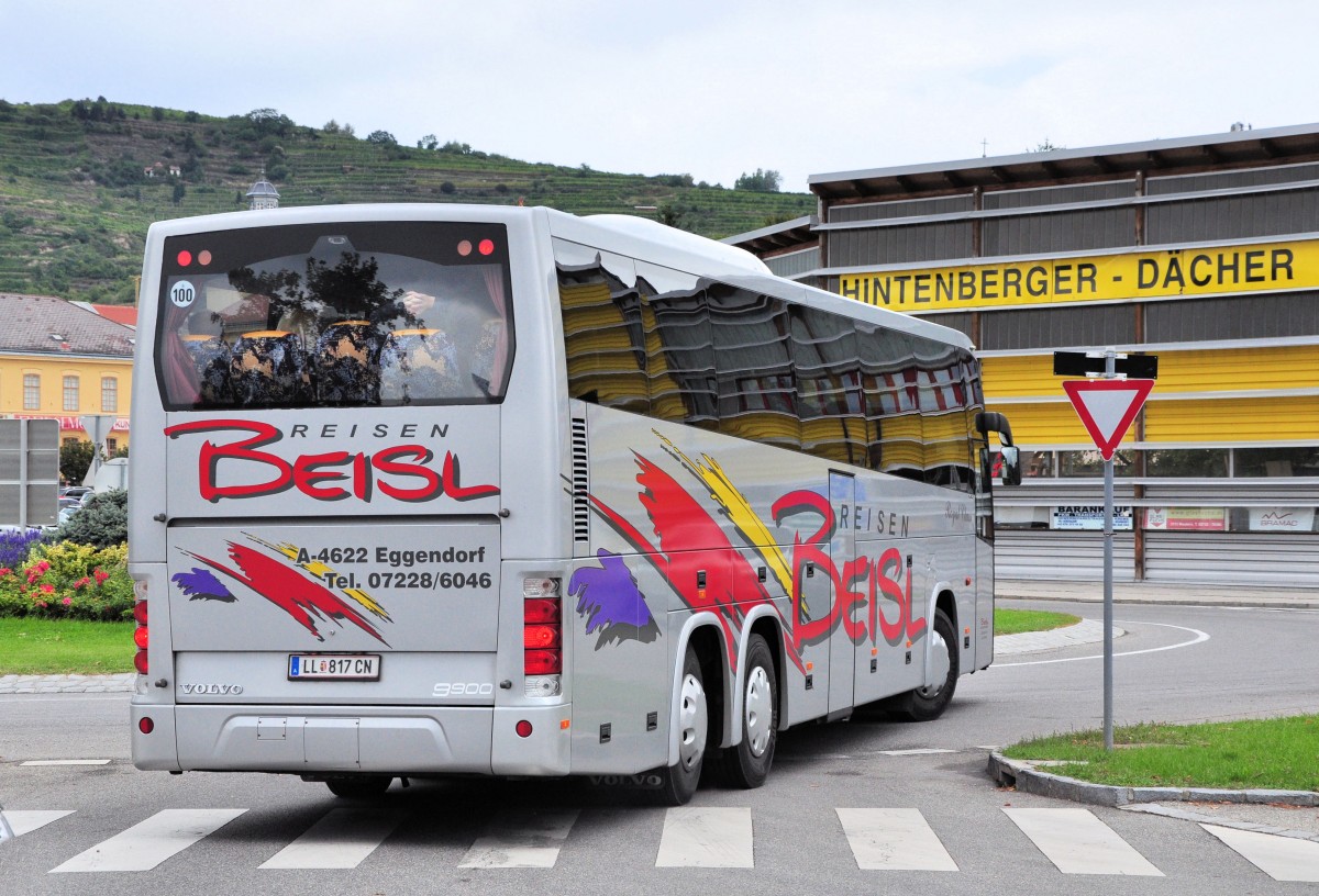 VOLVO 9900 von BEISL Reisen aus Ober�sterreich im September 2013 in Krems gewesen.