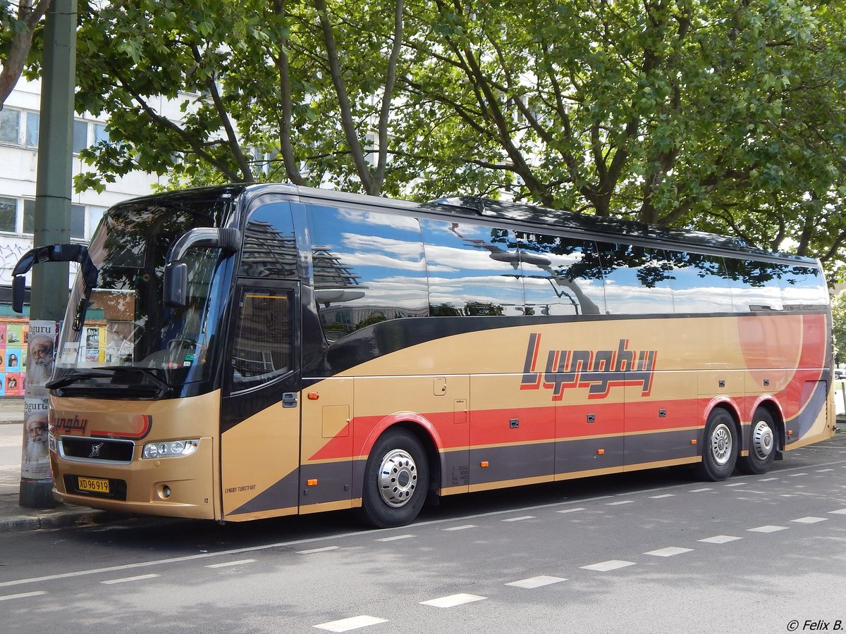 Volvo 9900 von Lyngby Turistfart aus D�nemark in Berlin.