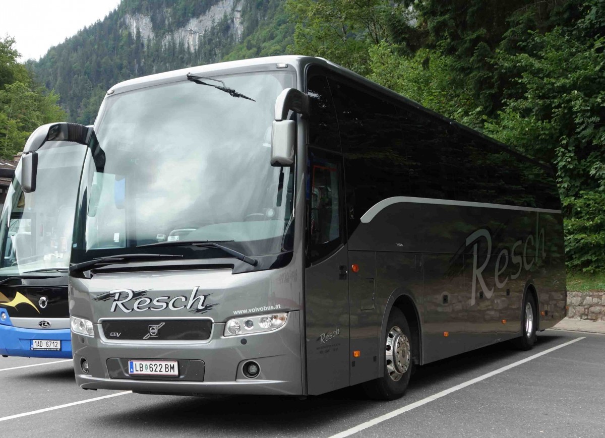 Volvo EEV von Resch-Reisen, gesehen am K�nigsee im Juli 2015
