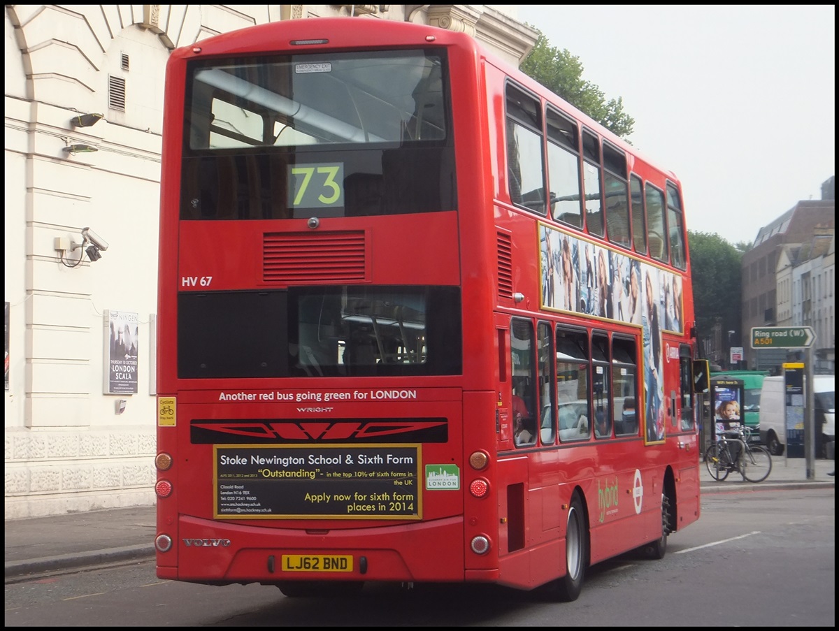 Volvo Wright von Arriva in London.