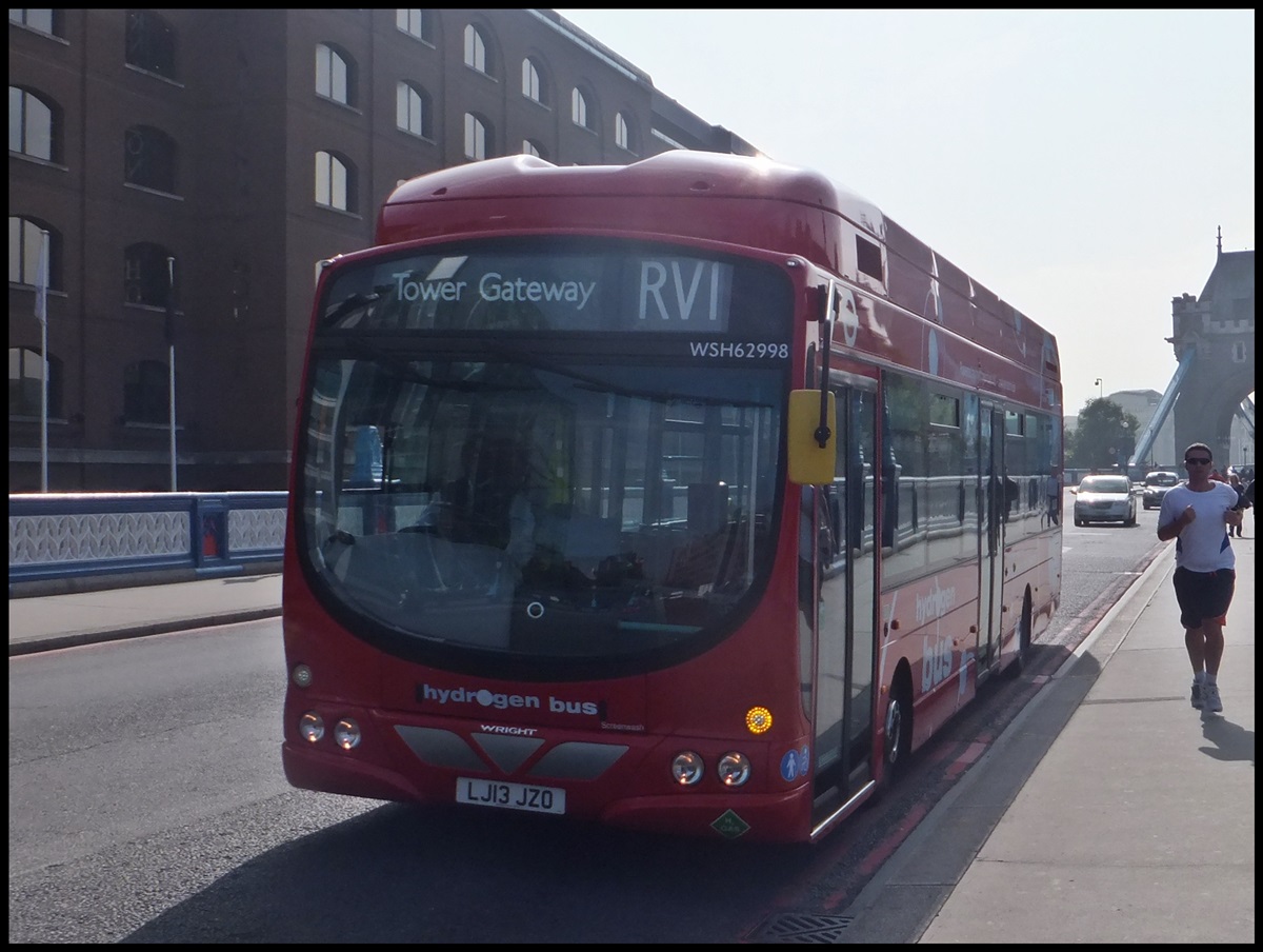 Volvo Wright von Tower Transit in London.