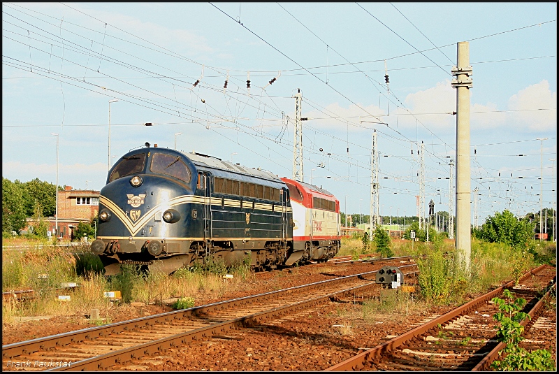 STRABAG My1147 und STRABAG My1149 auf den Weg zum tanken (Berlin Gr�nau, 15.07.2009)