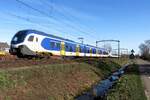 Am 24 Februar 2021 durchfahrt NS 2229 Roond auf den weg nach Tilburg-IUniversiteit.