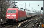DB 101 001-6 mit IC 2150 nach D�sseldorf Hbf (Berlin Karow 17.03.2010)
