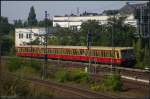 Ein Zug der Baureihe 485 der S-Bahn Berlin als  Probezug  am 14.09.2012 in Berlin Bornholmer Stra�e